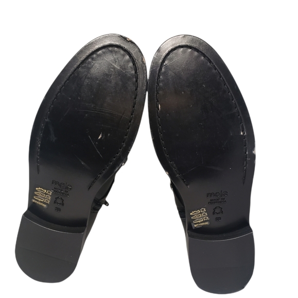 Maje Fortuna Studded Leather Boots Black SOLD OUT ONLINE Women's - Picture 10 of 16